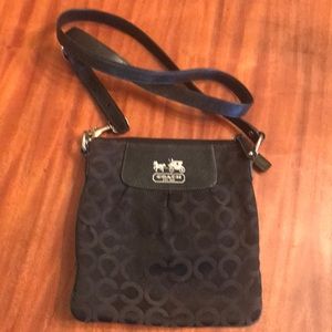 Coach cross body purse
